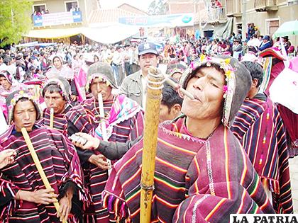 El pujllay es característico de la región chuquisaqueña, propiamente de Tarabuco /Radifides.com