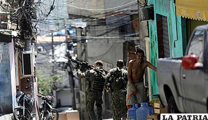 Esta favela es una de las más peligrosas de Río /DIARIO EL PAIS URUGUAY