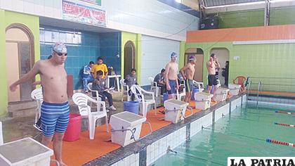 Buena cantidad de participantes se registraron en las pruebas de natación