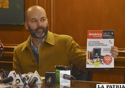 Guillermo Prömmel, director ejecutivo de América Economía /APG