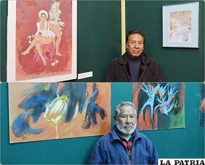 Miguel Flores y Jaime Miranda en la Casa 