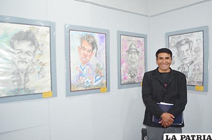 Ramiro Zambrana es un caricaturista de mucha calidad