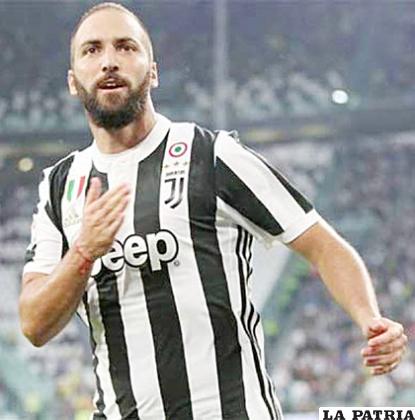 Gonzalo Higuaín, jugará en el Milan /PROCESO DIGITAL