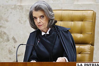 La presidenta de la Corte Suprema de Justicia, la magistrada Carmen Lúcia Antunes /AG?NCIA BRASIL - EBC
