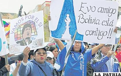 El dirigente campesino dijo que no permitirán 
insultos, gritos, ni discriminación /Argentina Municipal