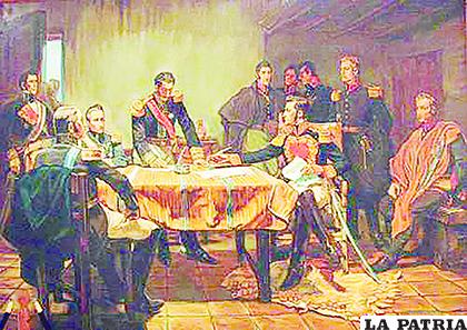 Simón Bolívar fue un protagonista de la Independencia de Bolivia