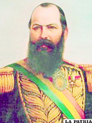  MARIANO MELGAREJO VALENCIA
28-12-1864 al 15-01-1871
