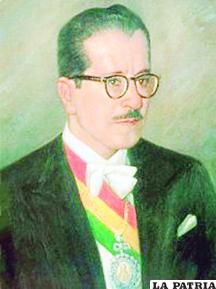 HERNÁN SILES ZUAZO
6-08-1956 al 6-08-1960; 10-10-1982 al 6-08-1985