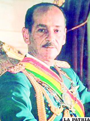 HUGO BANZER SUÁREZ
21-08-1971 al 21-07-1978; 
6-08-1997 al 7-08-2001