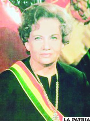 LIDIA GUEILER TEJADA
16-11-1979 hasta el 17-07-1980
