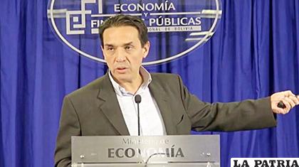 El ministro de Economía, Mario Guillén /ANF