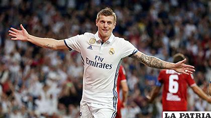 Toni Kroos, centrocampista del Real Madrid