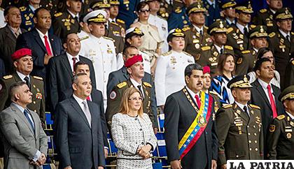 La noche del martes, Nicolás Maduro reiteró que el ya expresidente de Colombia Juan Manuel Santos está tras este hecho /EL NUEVO DIARIO