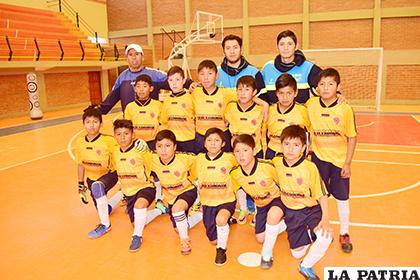 La selección Sub-10 se entrena con la premisa de conseguir el tricampeonato nacional 
