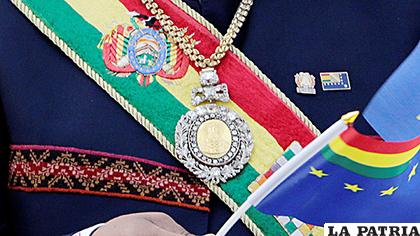 La medalla presidencial es la joya de máximo valor simbólico e histórico desde la independencia de Bolivia /WWW.EMOL.COM
