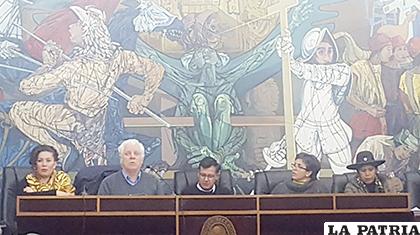 Acto de presentación del Observatorio de Derechos de la Naturaleza /ANF
