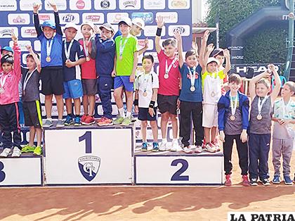 Los infantes orureños brillaron en la categoría verde /FBT