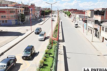La avenida Tomás Barrón será parte del primer tramo de la ciclovía /ARCHIVO