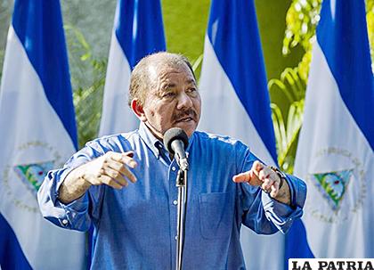 El presidente de Nicaragua, Daniel Ortega /EFE/ARCH