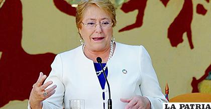 La expresidenta chilena Michelle Bachelet /NOTICIA AL MINUTO