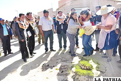 El lote inaugurado alcanzó una inversión de 7,1 millones de bolivianos 