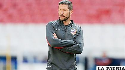 El director técnico del Atlético de Madrid, Diego Simeone /CONTACTO HOY 