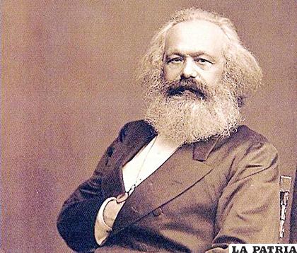 Retro de Karl Marx /RUADIREITA.COM

