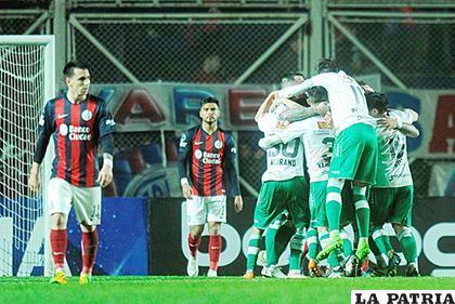 En el partido de ida Deportes Temuco ganó a San Lorenzo (2-1) en Argentina /OL?  