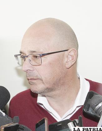 El director técnico de Bolívar, 
Alfredo Arias /APG