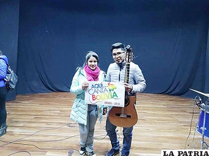 Promoción del Festival ¡Aquí?canta Bolivia! /Gad-Oru