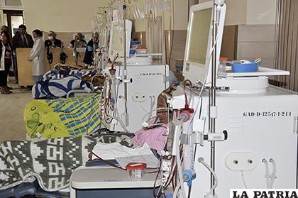 Actualmente existen 96 pacientes en Oruro que requieren Hemodiálisis /ARCHIVO