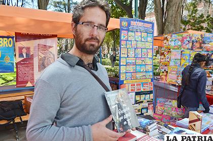 Francisco Bueno confía en los lectores de Oruro 
