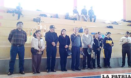 Durante la inauguración del certamen / cortesía Marcelo Sanjinez