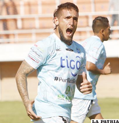 Matías Vicedo fue autor del único gol del compromiso /APG
