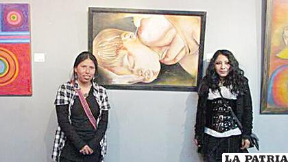 Mujeres artistas en La Paz /V.Laura