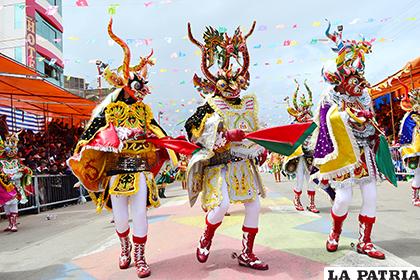 La diablada es una danza 100% boliviana /Archivo
