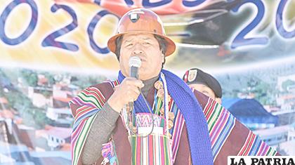 El Presidente Evo Morales pretendía crear una nueva ley /ABI