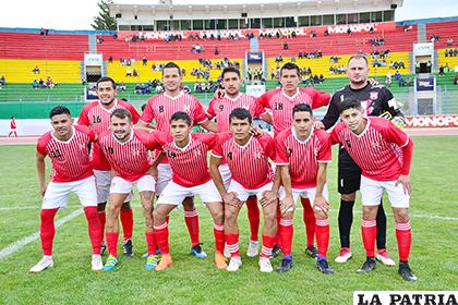 El equipo chuquisaqueño tiene el objetivo de volver al fútbol 
profesional 