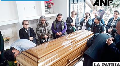 El entierro del Padre José Gramunt se lo realizó en Cochabamba /ANF