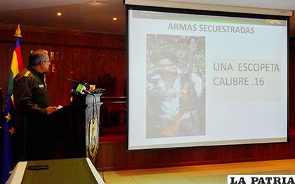 El comandante general de la Policía Boliviana informó sobre una segunda emboscada en la Zona de La Asunta