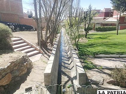Una vista del parque ecológico que denota falta de mantenimiento /CONCEJO MUNICIPAL