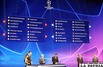 Durante el sorteo de los grupos que se realizó en Mónaco /as.com
