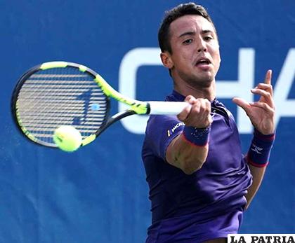 Hugo Dellien perdió contra el ruso Daniil Medvédev