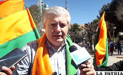 Enrique Urquidi Daza, candidato a diputado plurinominal por CC /LA PATRIA