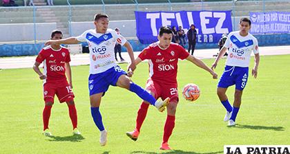 La última vez que jugaron en Oruro, venció San José por 2 a 1 el 21/04/2019 /LA PATRIA - Reynaldo Bellota