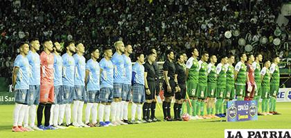 El clásico cruceño se disputó a estadio lleno, al final se 