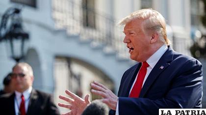 El presidente de los Estados Unidos, Donald J. Trump /EFE