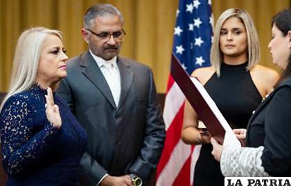 Juramento de la nueva gobernadora de Puerto Rico /Diario Libre
