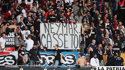La afición deportiva del PSG molesta con Neymar /cdn.20m.es