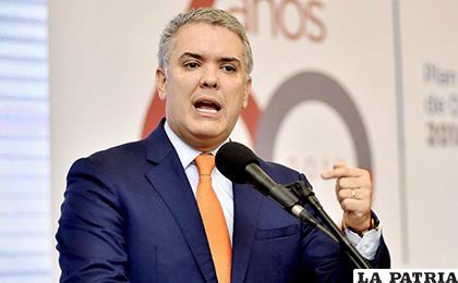 El presidente de Colombia, Iván Duque /Periódico El Caribe